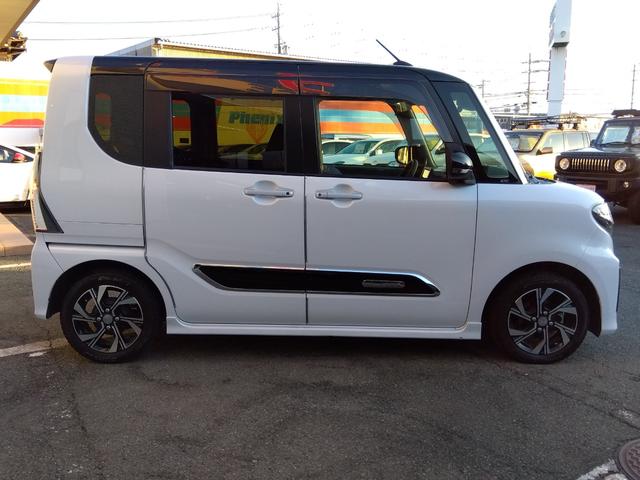 タント カスタムＸ★ナビ★フルセグＴＶ★両側パワースライドドア★　助手席ロングスライドシート★コーナーセンサー★衝突被害軽減ブレーキ★車線逸脱警報★シートヒーター★オート格納ミラー★ブラウン調シートカバー★ステアリングリモコン★コムテックドライブレコーダー★（11枚目）