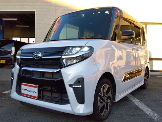 タント カスタムＸ★ナビ★フルセグＴＶ★両側パワースライドドア★　助手席ロングスライドシート★コーナーセンサー★衝突被害軽減ブレーキ★車線逸脱警報★シートヒーター★オート格納ミラー★ブラウン調シートカバー★ステアリングリモコン★コムテックドライブレコーダー★（16枚目）