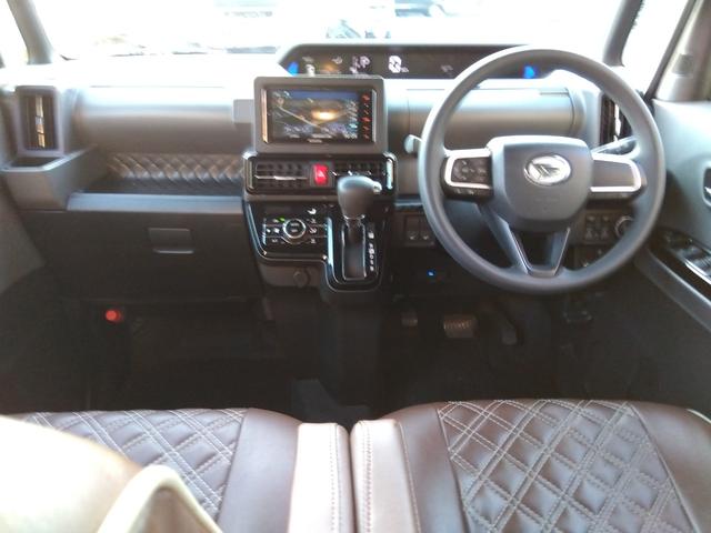 タント カスタムＸ★ナビ★フルセグＴＶ★両側パワースライドドア★　助手席ロングスライドシート★コーナーセンサー★衝突被害軽減ブレーキ★車線逸脱警報★シートヒーター★オート格納ミラー★ブラウン調シートカバー★ステアリングリモコン★コムテックドライブレコーダー★（36枚目）