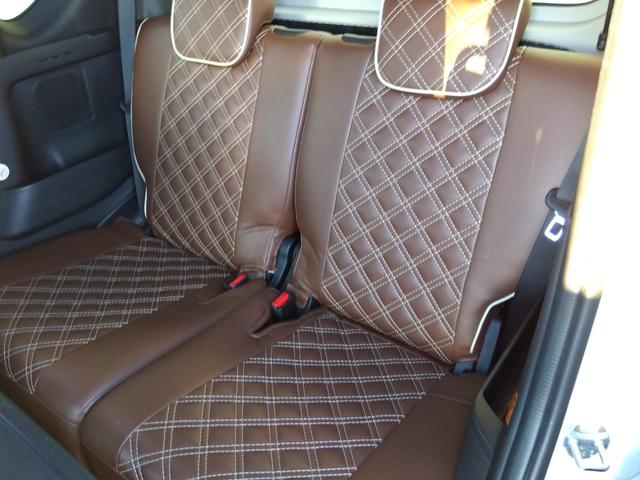 タント カスタムＸ★ナビ★フルセグＴＶ★両側パワースライドドア★　助手席ロングスライドシート★コーナーセンサー★衝突被害軽減ブレーキ★車線逸脱警報★シートヒーター★オート格納ミラー★ブラウン調シートカバー★ステアリングリモコン★コムテックドライブレコーダー★（43枚目）