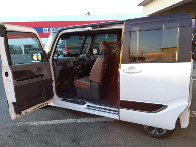 タント カスタムＸ★ナビ★フルセグＴＶ★両側パワースライドドア★　助手席ロングスライドシート★コーナーセンサー★衝突被害軽減ブレーキ★車線逸脱警報★シートヒーター★オート格納ミラー★ブラウン調シートカバー★ステアリングリモコン★コムテックドライブレコーダー★（53枚目）