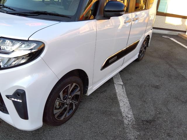 タント カスタムＸ★ナビ★フルセグＴＶ★両側パワースライドドア★　助手席ロングスライドシート★コーナーセンサー★衝突被害軽減ブレーキ★車線逸脱警報★シートヒーター★オート格納ミラー★ブラウン調シートカバー★ステアリングリモコン★コムテックドライブレコーダー★（57枚目）