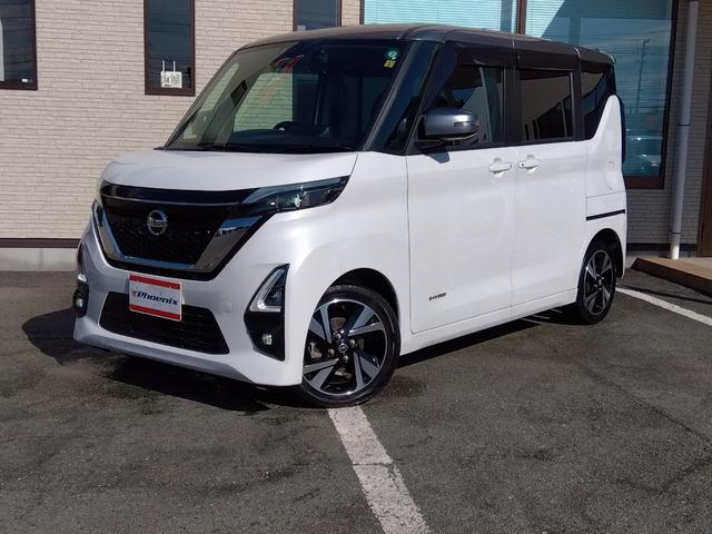 ルークス ハイウェイスター　Ｇターボプロパイロットエディション★ナビ★　フルセグＴＶ★ケンウッド９インチナビ★アラウンドビューモニター★電子パーキング★ＬＥＤオートライト★ＬＥＤフォグ★ターボ★ロールサンシェード★シートバックテーブル★シートヒーター★革巻ステアリング★（4枚目）