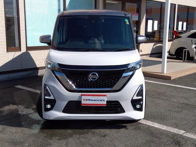 ルークス ハイウェイスター　Ｇターボプロパイロットエディション★ナビ★　フルセグＴＶ★ケンウッド９インチナビ★アラウンドビューモニター★電子パーキング★ＬＥＤオートライト★ＬＥＤフォグ★ターボ★ロールサンシェード★シートバックテーブル★シートヒーター★革巻ステアリング★（5枚目）