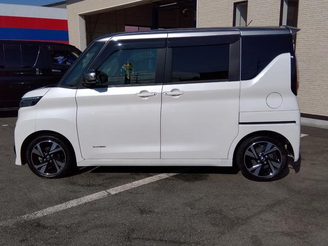 ルークス ハイウェイスター　Ｇターボプロパイロットエディション★ナビ★　フルセグＴＶ★ケンウッド９インチナビ★アラウンドビューモニター★電子パーキング★ＬＥＤオートライト★ＬＥＤフォグ★ターボ★ロールサンシェード★シートバックテーブル★シートヒーター★革巻ステアリング★（7枚目）