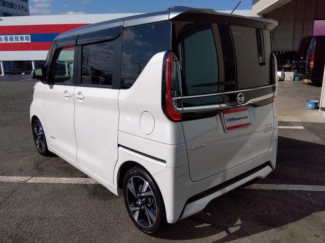 ルークス ハイウェイスター　Ｇターボプロパイロットエディション★ナビ★　フルセグＴＶ★ケンウッド９インチナビ★アラウンドビューモニター★電子パーキング★ＬＥＤオートライト★ＬＥＤフォグ★ターボ★ロールサンシェード★シートバックテーブル★シートヒーター★革巻ステアリング★（8枚目）