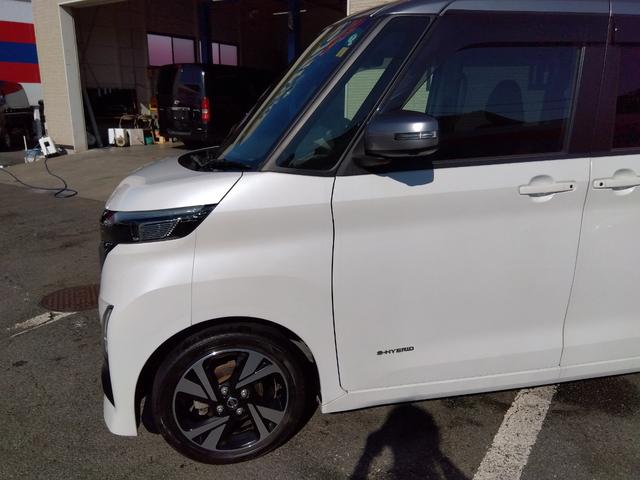 ルークス ハイウェイスター　Ｇターボプロパイロットエディション★ナビ★　フルセグＴＶ★ケンウッド９インチナビ★アラウンドビューモニター★電子パーキング★ＬＥＤオートライト★ＬＥＤフォグ★ターボ★ロールサンシェード★シートバックテーブル★シートヒーター★革巻ステアリング★（18枚目）