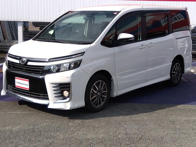 ヴォクシー ＺＳ★純正ナビ★フルセグＴＶ★純正フリップダウンモニター★　バックカメラ★ステアリングリモコン★両側パワースライドドア★ＭＴモード★７人乗り★革巻ステアリング★ロールサンシェード★オート格納ミラー★スマートキー★プッシュスタート★ＣＤ，ＤＶＤ再生★ラジオ★（4枚目）