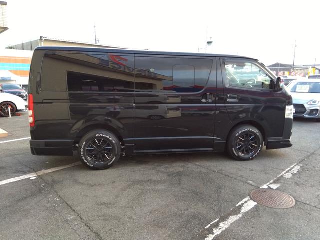 ハイエースバン ロングＤＸ★ワンオーナー★トヨタセーフティセンス★ＬＥＤオー　トライト★オートハイビーム★ＬＥＤフォグ★パノラマモニター★モデリスタエアロ★メッキドアミラー★１０インチ有機ＥＬディスプレイナビ★フルセグＴＶ★Ｂｌｕｅｔｏｏｔｈ再生★ＤＶＤ再生★ビルトインＥＴＣ（10枚目）