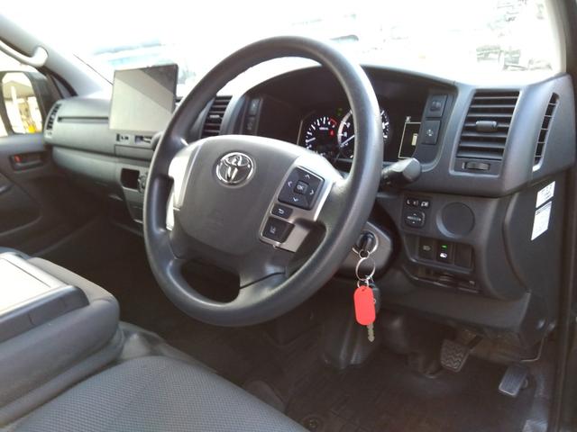 ハイエースバン ロングＤＸ★ワンオーナー★トヨタセーフティセンス★ＬＥＤオー　トライト★オートハイビーム★ＬＥＤフォグ★パノラマモニター★モデリスタエアロ★メッキドアミラー★１０インチ有機ＥＬディスプレイナビ★フルセグＴＶ★Ｂｌｕｅｔｏｏｔｈ再生★ＤＶＤ再生★ビルトインＥＴＣ（26枚目）