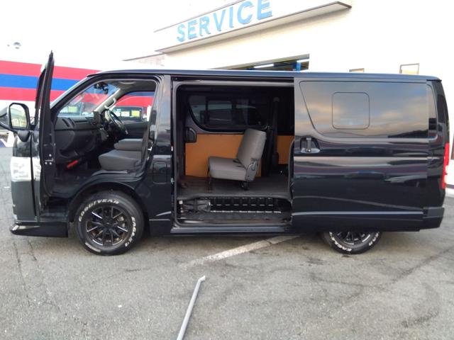 ハイエースバン ロングＤＸ★ワンオーナー★トヨタセーフティセンス★ＬＥＤオー　トライト★オートハイビーム★ＬＥＤフォグ★パノラマモニター★モデリスタエアロ★メッキドアミラー★１０インチ有機ＥＬディスプレイナビ★フルセグＴＶ★Ｂｌｕｅｔｏｏｔｈ再生★ＤＶＤ再生★ビルトインＥＴＣ（45枚目）