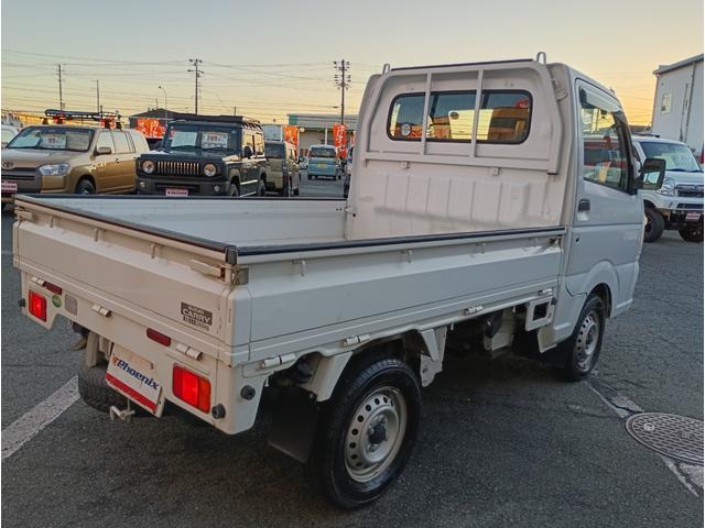 キャリイトラック ＫＣエアコン・パワステ★パートタイム４ＷＤ★オートマ車★　エアコン★パワステ★運転席＆助手席エアバック★三方開き★ライトレベライザー★アオリガード★純正ラジオ★純正バイザー★純正フロアマット★（15枚目）
