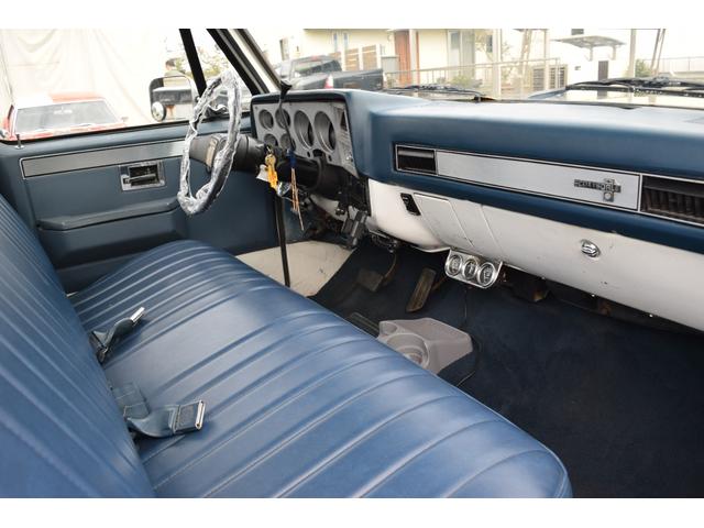 シボレーＣ－２０ 　スコッツデール　Ｎｅｗクロームパーツ　フロントグリル新品　ＥＴＣ　追加メーター　左ハンドル（46枚目）