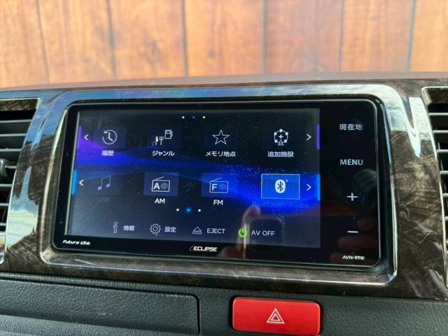 ハイエースバン スーパーGL ダークプライムII バッドフェイス/フルエアロ/ローダウン/18AW/LEDヘッドランプ/地デジSDナビ/Bカメラ/デジタルインナーミラー/スマートキー/リアスタビライザー/社外ショックアブソーバー/スモークフィルム(35枚目)