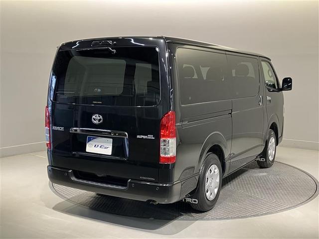 ハイエースバン スーパーＧＬ　ダークプライムＩＩ　両側オートスライドドア　ＡＣ　助手席エアバック　地デジ　４ＷＤ車　ＥＴＣ付き　ＬＥＤヘッドランプ　エアＢ　ナビ＆ＴＶ　メモリーナビ　横滑り防止　前席パワーウィンドウ　パワステ　キーレス　ＡＢＳ　Ｂカメ（4枚目）