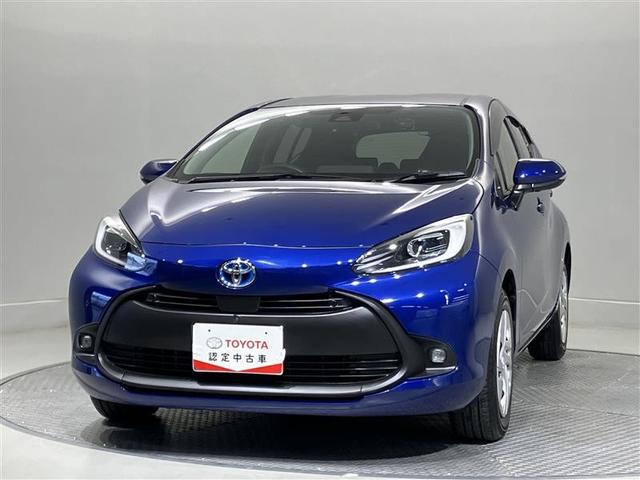 アクア X 踏み間違い防止 イモビ ナビ LEDヘッドライト スマートキー 横滑り防止機能 キーレスエントリー オートクルーズ オートエアコン 元試乗車 ETC カーテンエアバッグ パワーステアリング ABS(2枚目)