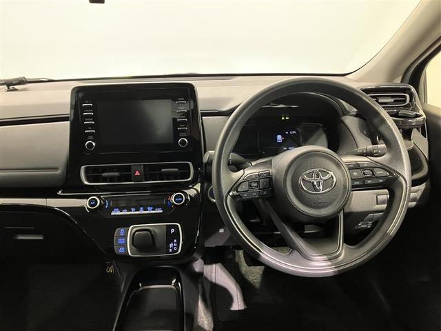 アクア X 踏み間違い防止 イモビ ナビ LEDヘッドライト スマートキー 横滑り防止機能 キーレスエントリー オートクルーズ オートエアコン 元試乗車 ETC カーテンエアバッグ パワーステアリング ABS(5枚目)