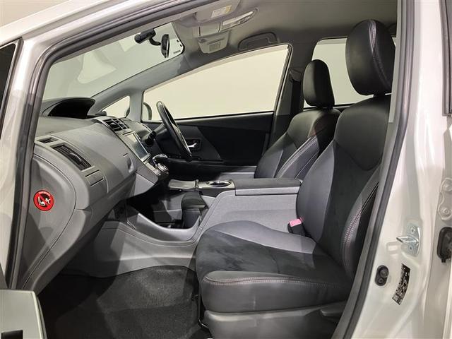 プリウスアルファ Ｇ　チューン　ブラック　ＬＥＤヘッドライト　オートエアコン　メモリーナビ　オートクルーズコントロール　パワーステアリング　地デジ　パワーウィンドウ　ＥＴＣ　ＡＷ　ＡＢＳ　ナビＴＶ　横滑り防止機能　カーテンエアバック　キーレス（6枚目）