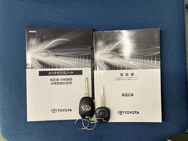 アクア Ｌ　ＡＣ　イモビライザー　前席ＰＷ　ナビＴＶ　ＶＳＣ　メモリーナビゲーション　１セグ　ＥＴＣ車載器　ＳＲＳ　デュアルエアバック　キーレスエントリーシステム　ＰＳ　ＡＢＳ　衝突回避システム（31枚目）