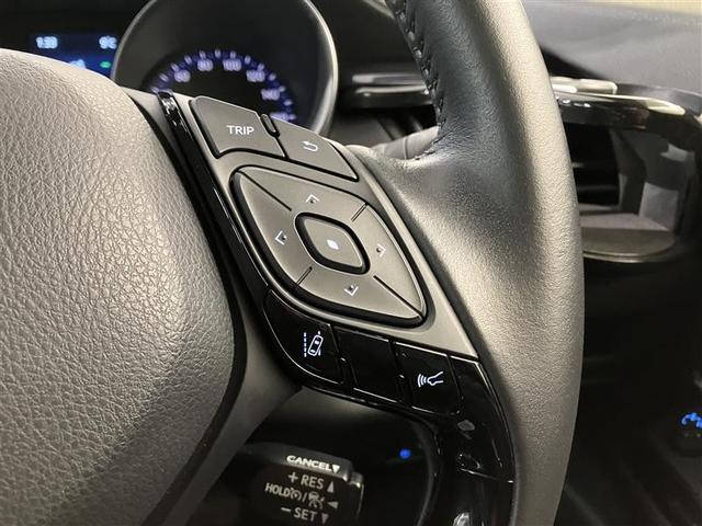 C-HR G モード ネロ セーフティプラスII プリクラッシュ オートエアコン バックモニター 横滑防止装置 LEDライト クルコン パワステ スマートキー 地デジ ABS アルミ 定期点検記録簿 キーレスエントリー ETC パワーウィンドウ TV(25枚目)