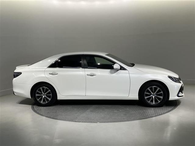 マークＸ ２５０Ｓ　横滑り防止機能　エアバッグ　衝突被害軽減ブレーキ　ＬＥＤヘッド　ＡＢＳ　アルミホイール　ワンオーナー　ナビ＆ＴＶ　オートクルーズコントロール　ドラレコ　Ｂカメラ　フルセグ　ＥＴＣ　オートエアコン（3枚目）