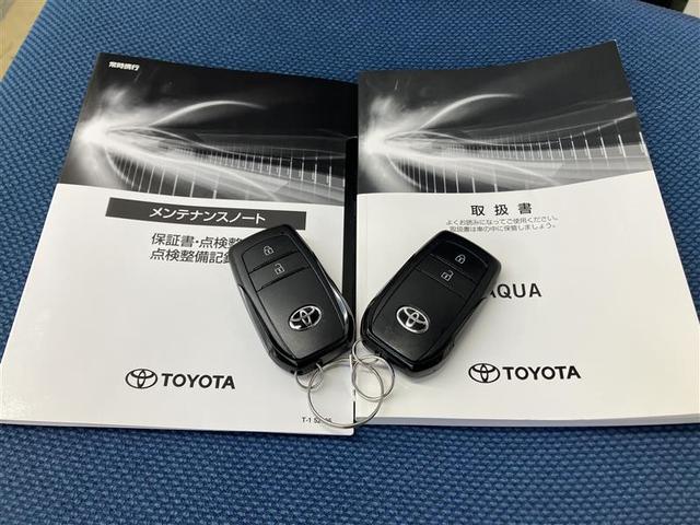 アクア Ｘ　踏み間違い防止　イモビ　ナビ＆ＴＶ　フルセグ　ＬＥＤヘッドライト　スマートキー　横滑り防止機能　キーレスエントリー　オートクルーズ　オートエアコン　元試乗車　ＥＴＣ　カーテンエアバッグ　ＡＢＳ（35枚目）