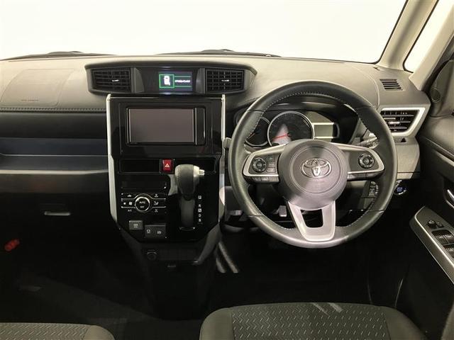 ルーミー カスタムG-T 助手席エアバック 両側オートスライドドア スマートキープッシュスタート LEDライト 1オーナー 横滑り防止機能 クルコン 点検記録簿 ETC付 アルミホイール キーレス DVD ドラレコ ナビ&TV(5枚目)