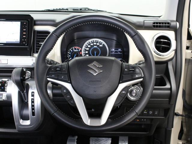 クロスビー ハイブリッドＭＺ　ツートーン　全方位モニター　デュアルカメラブレーキサポート　純正メモリーナビ　前後ドラレコ　純正１６インチＡＷ　禁煙車　ワンオーナー　オートライト　革巻きステアリング　アイドリングストップ（11枚目）