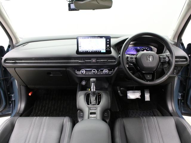 ZR-V Z 純正9型ナビ マルチビュー 前後ドラレコ BOSEプレミアムサウンド 本革シート ブラインドスポット 電動リアゲート レーダークルーズ 誤発進抑制 パワーシート シートヒーター ワンオーナー 禁煙車(5枚目)