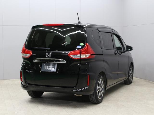 フリード Ｇ・ホンダセンシング　純正ナビ　両側パワスラ　ハーフレザー　本革巻きステアリング　ＬＥＤアクティブコーナリングライト　純正１５インチＡＷ　オートリトラミラー　シートヒーター　スマートキー　シートヒータ　禁煙車　ワンオーナー（24枚目）