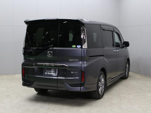 ステップワゴンスパーダ e:HEVスパーダG・EXホンダセンシング 純正10型メモリーナビ 純正11.6型後席モニター わくわくゲート 両側パワスラ 衝突軽減 誤発進抑制 渋滞追従機能付クルコン バックカメラ 純正16インチAW LEDヘッド 禁煙車 ワンオーナー(24枚目)