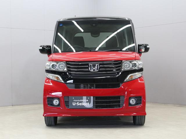 N-BOXカスタム 2トーンカラースタイルG・Aパッケージ 純正ナビ バックカメラ 禁煙 両側電動スライド 衝突軽減ブレーキ 誤発進抑制機能 サイドカーテンエアバッグ 本革ハンドル HIDヘッド 純正14インチブラックAW スマートキー オートライト ETC(20枚目)