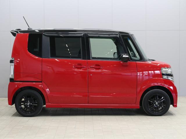 N-BOXカスタム 2トーンカラースタイルG・Aパッケージ 純正ナビ バックカメラ 禁煙 両側電動スライド 衝突軽減ブレーキ 誤発進抑制機能 サイドカーテンエアバッグ 本革ハンドル HIDヘッド 純正14インチブラックAW スマートキー オートライト ETC(22枚目)