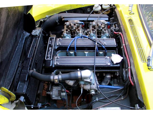 エラン 　ＬＯＴＵＳ　ＴＣ　ＳＵＰＥＲ　ＢＩＧ　ＶＡＬＶＥ　５ＳＰギアボックス　ＳＰＹＤＥＲシャシー　リヤＷウイッシュボーン　ＱＵＩＦＥ　ＡＴＢ　１４”ホイール　ロールバー　ハードトップ　スペアエンジン付（27枚目）