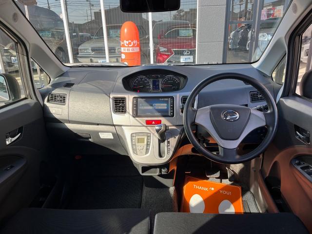 ムーヴ カスタム　Ｘリミテッド　純正メモリーナビ　ワンセグＴＶ　ＣＤ　ＡＭ／ＦＭ　バックカメラ　オートＡＣ　純正１４ＡＷ　ウインカーミラー　ＨＩＤライト　フォグライト　ベンチシート　オートライト　センターメーター　プッシュスタート（63枚目）