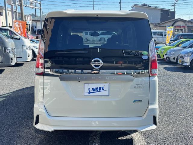 セレナ ハイウェイスター エマージェンシーブレーキ 両側パワースライドドア スマートキー LEDヘッドライト クルコン 純正ナビ TV Bluetooth接続 バックカメラ ETC 後席フリップダウンモニター(6枚目)