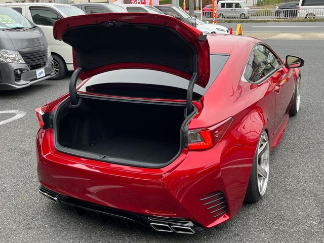 トランクオープン時