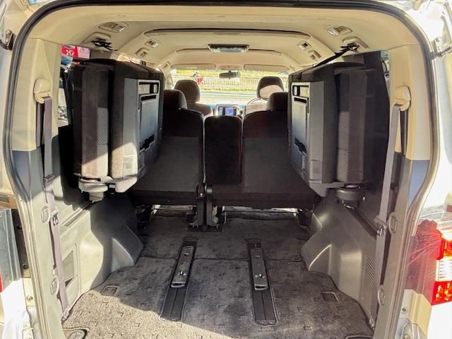 デリカD:5 G パワーパッケージ 左リアパワースライドドア HIDヘッドライト スマートキー クルーズコントロール パドルシフト 社外ナビ TV ETC フリップダウンモニター オートエアコン パワーウィンドウ(72枚目)