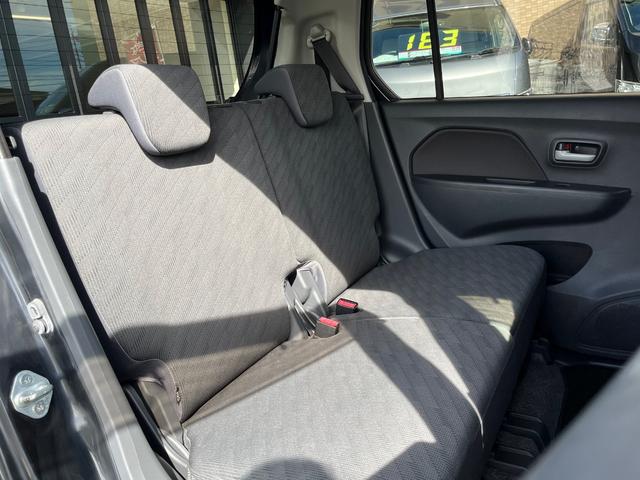 ワゴンR FXリミテッド 純正CDデッキ ラジオAM/FM AUX エンジンプッシュスタート スマートキー 電動格納ミラー アイドリングストップ 純正14AW ライトレベライザー オートエアコン ベンチシート(17枚目)