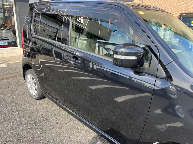 ワゴンR FXリミテッド 純正CDデッキ ラジオAM/FM AUX エンジンプッシュスタート スマートキー 電動格納ミラー アイドリングストップ 純正14AW ライトレベライザー オートエアコン ベンチシート(24枚目)