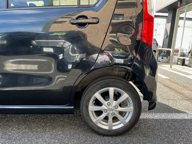 ワゴンR FXリミテッド 純正CDデッキ ラジオAM/FM AUX エンジンプッシュスタート スマートキー 電動格納ミラー アイドリングストップ 純正14AW ライトレベライザー オートエアコン ベンチシート(35枚目)