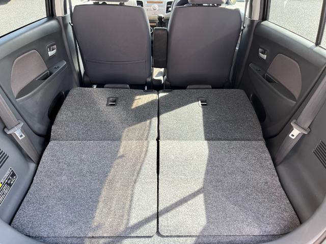 ワゴンR FXリミテッド 純正CDデッキ ラジオAM/FM AUX エンジンプッシュスタート スマートキー 電動格納ミラー アイドリングストップ 純正14AW ライトレベライザー オートエアコン ベンチシート(79枚目)