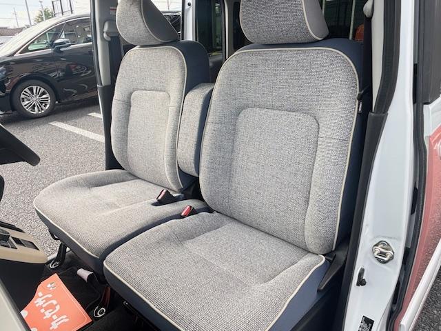 ムーヴキャンバス ストライプスＧ　アイドリングストップ　衝突被害軽減システム　ＬＥＤヘッドライト　ディスプレイオーディオ　バックカメラ　ＥＴＣ　ドラレコ　ワイヤレス充電　電動パーキングブレーキ　オートエアコン　シートヒーター（73枚目）