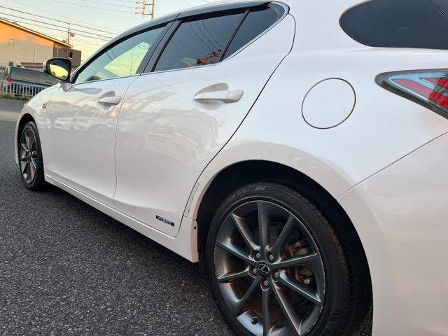 ＣＴ ＣＴ２００ｈ　Ｆスポーツ　純正ＨＤＤナビ　フルセグＴＶ　バックカメラ　ドラレコ前後　ＥＴＣ　純正１７ＡＷ　ＨＩＤライト　オートエアコン　シートヒーター　クルコン　パドルシフト　プッシュスタート　スマートキー　１２ヶ月保証付き（38枚目）