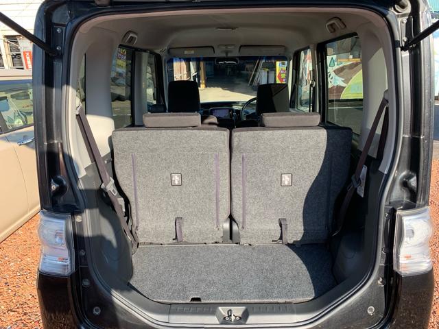 タント カスタムＸ　／ＨＩＤ／フロントフォグ／フルオートエアコン／ＣＤ　ＤＶＤ　Ｂｌｕｅｔｏｏｔｈ対応フルセグＴＶ付　ナビ／ＵＶカットガラス　プライバシーガラス／本革巻きステアリング／フロント　リア　ルーフスポイラ―（51枚目）