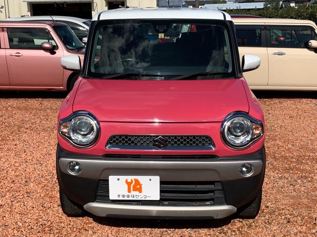 ハスラー Ｘターボ　／１５インチアルミホイール／ドライブレコーダー／ＣＤ　ＤＶＤ　Ｂｌｕｅｔｏｏｔｈ対応フルセグＴＶ付ナビ／プッシュスタート　スマートキー／シートヒーター／ＨＩＤ／フルオートエアコン／本革巻きステアリング（7枚目）