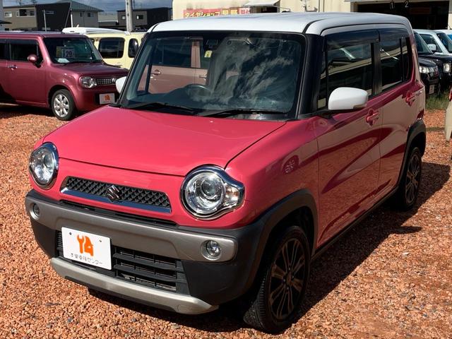 ハスラー Ｘターボ　／１５インチアルミホイール／ドライブレコーダー／ＣＤ　ＤＶＤ　Ｂｌｕｅｔｏｏｔｈ対応フルセグＴＶ付ナビ／プッシュスタート　スマートキー／シートヒーター／ＨＩＤ／フルオートエアコン／本革巻きステアリング（9枚目）