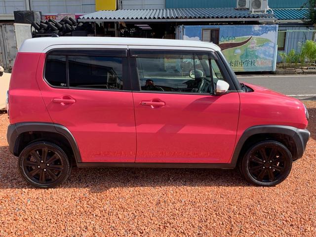 ハスラー Ｘターボ　／１５インチアルミホイール／ドライブレコーダー／ＣＤ　ＤＶＤ　Ｂｌｕｅｔｏｏｔｈ対応フルセグＴＶ付ナビ／プッシュスタート　スマートキー／シートヒーター／ＨＩＤ／フルオートエアコン／本革巻きステアリング（11枚目）