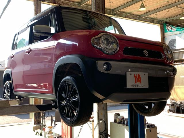 ハスラー Ｘターボ　／１５インチアルミホイール／ドライブレコーダー／ＣＤ　ＤＶＤ　Ｂｌｕｅｔｏｏｔｈ対応フルセグＴＶ付ナビ／プッシュスタート　スマートキー／シートヒーター／ＨＩＤ／フルオートエアコン／本革巻きステアリング（58枚目）