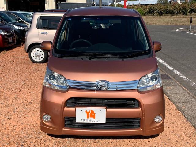 ムーヴ 　／１５インチアルミホイール／フルオートエアコン／バックカメラ／ＣＤ　ＦＭ　ＡＭ　ワンセグＴＶ付ナビ／ＨＩＤ／プッシュスタート　スマートキー／アイドリングストップ／フロント　リアルーフスポイラ―（8枚目）